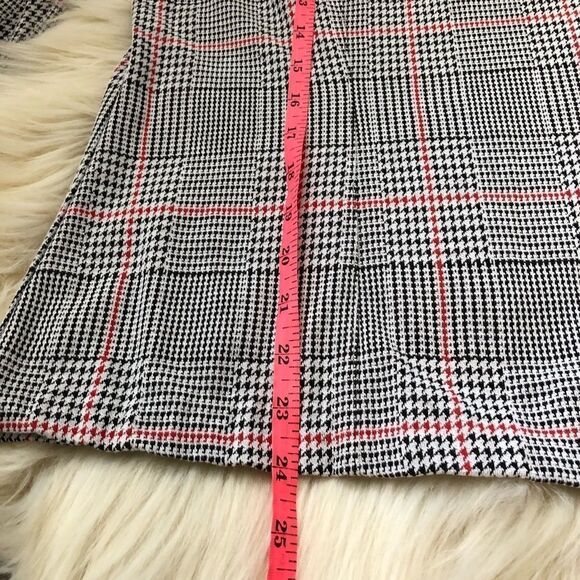 Nine West Prince of Wales patten bell sleeved blouse sz XL - Picture 6 of 7